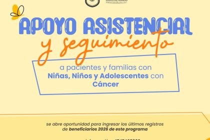 Apoyo alimentario a familias con niñas y niños con cáncer